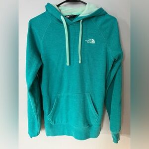 The North Face Mint and Teal Hoodie